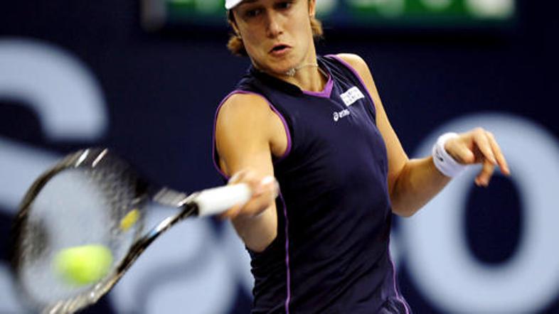 Katarina Srebotnik se je med dvojicami na turnirju v Dubaju uvrstila v polfinale