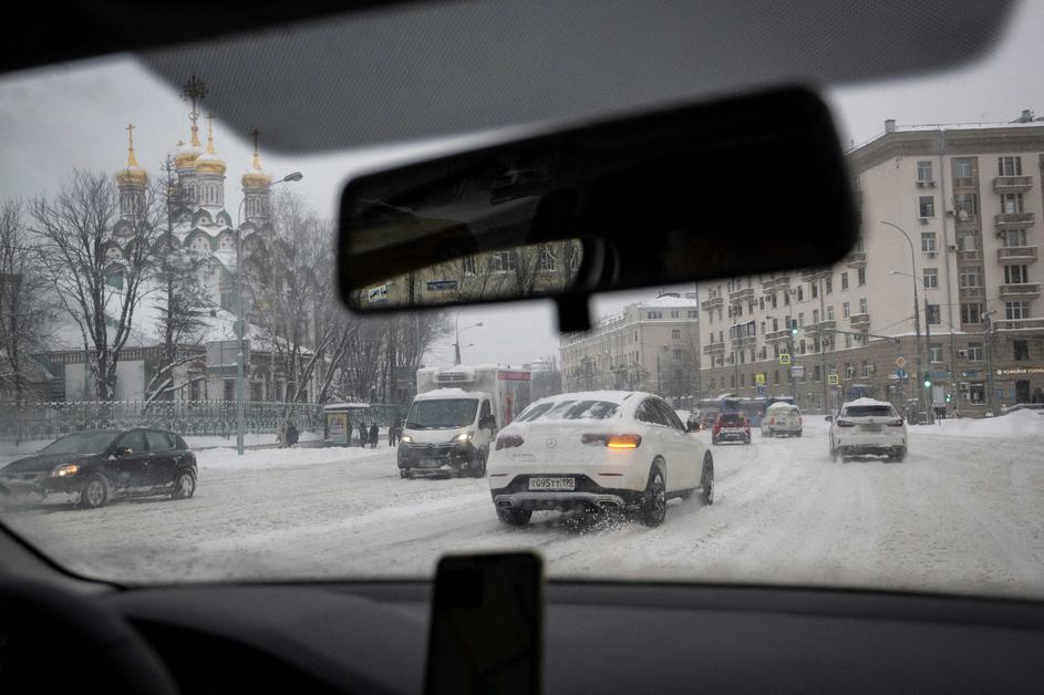Sneg v Moskvi