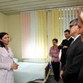 Predsednik vlade Borut Pahor in zdravstveni minister Dorijan Marušič sta sobo, v