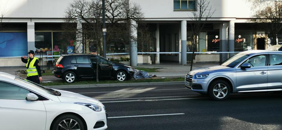 nesreča tržaška cesta