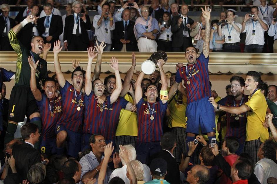 barcelona osvojila superpokal evrope 2011