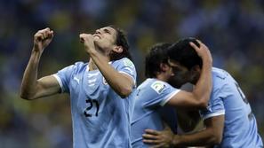 Cavani Suarez Pokal konfederacij Brazilija Urugvaj polfinale