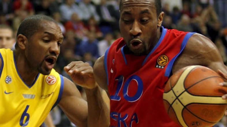 Živi legendi Evrolige: Derrick Sharp (levo) in Jon Robert Holden (desno)