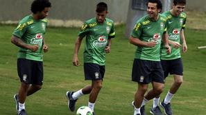 Neymar Marcelo Fred Oscar Brazilija Španija Rio de Janeiro trening