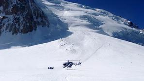 V francoskih Alpah so tragično končali štirje italijanski alpinistični navdušenc