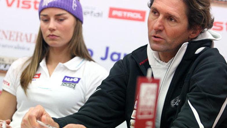 Andrea Massi razkriva, koliko jima s Tino Maze SZS še dolguje. (Foto: Boštjan Ta