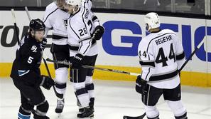 Kopitar Vojnov Regehr San Jose Sharks Los Angeles Kings končnica liga NHL