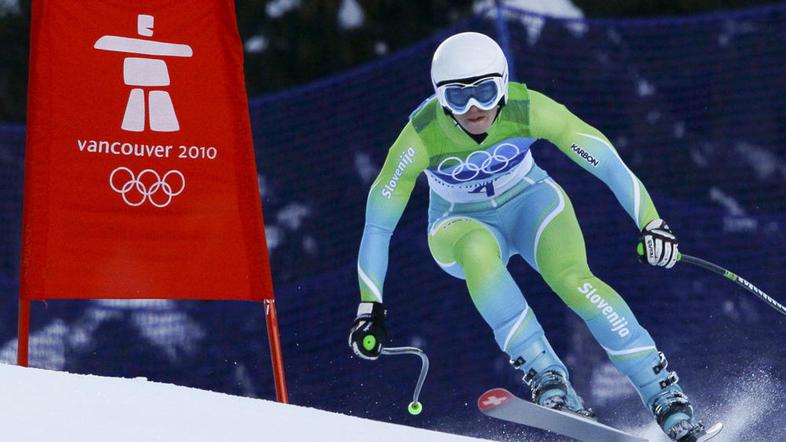 Tina Maze je delovala zelo zanesljivo, a ni želela tvegati. (Foto: Reuters)