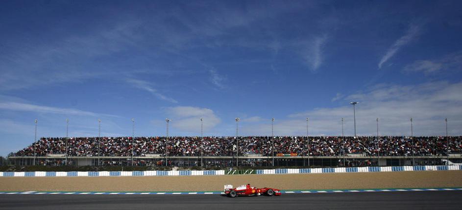 testiranja 2010 Jerez    Ferrari Alonso
