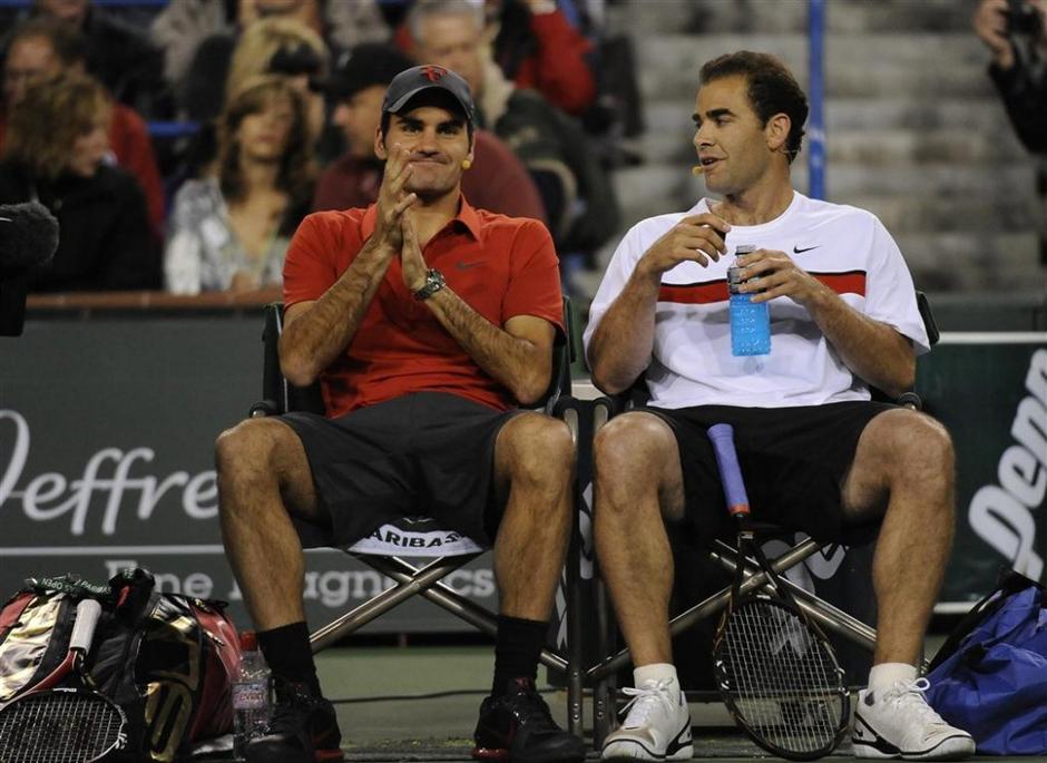 Roger Federer, Pete Sampras | Avtor: EPA