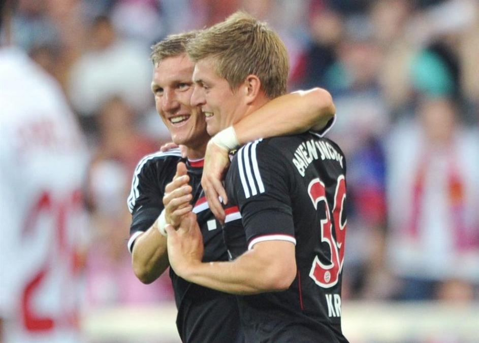 Audi Cup, Bayern, Schweinsteiger, Kroos