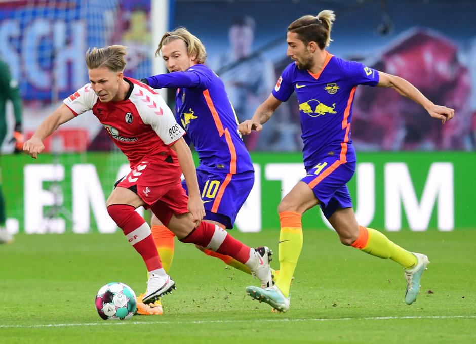 RB Leipzig Freiburg Kevin Kampl | Avtor: Epa