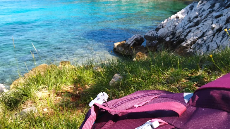 Krk, obala, pohodništvo