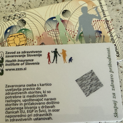 kartica zdravstvenega zavarovanja