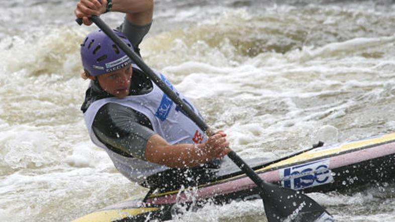 Nejc Žnidarčič je zmagal, Jošt Zakrajšek (na sliki) pa je osvojil deveto mesto.