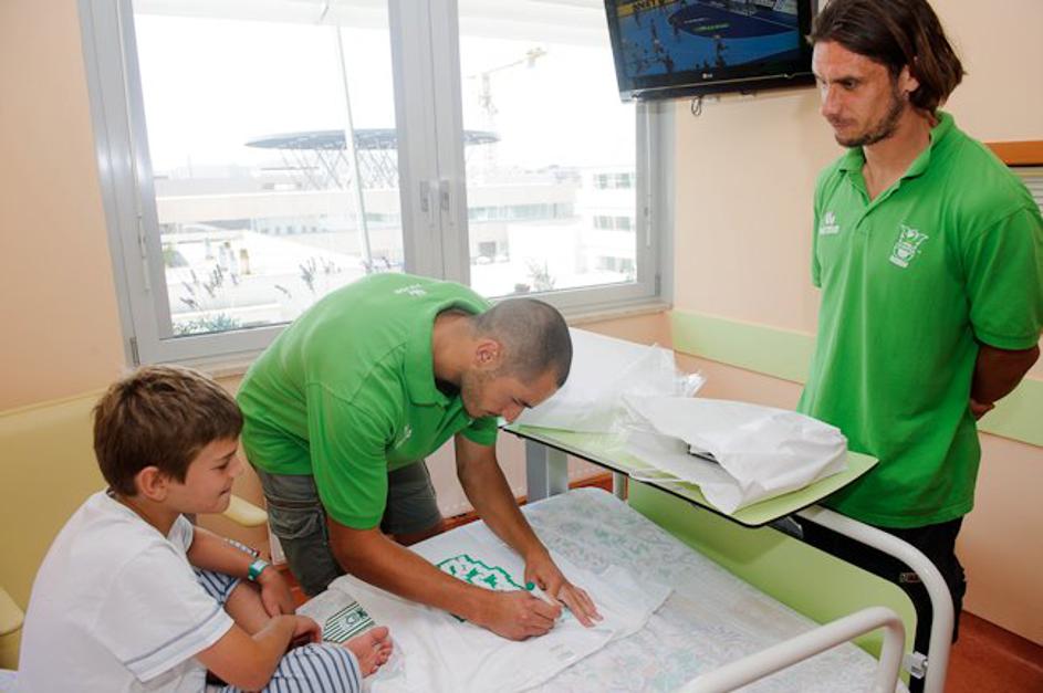 olimpija obisk pediatrična klinika