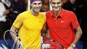 Roger Federer in Rafael Nadal 1. januarja 2011 ne bosta na počitnicah ... (Foto: