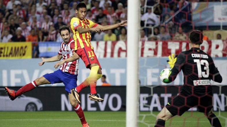 Courtois Neymar Juanfran Torres Atletico Madrid Barcelona superpokal Španija