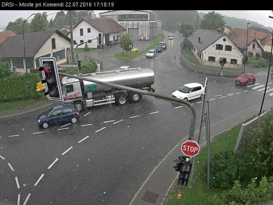 Toča v Mostah pri Komendi | Avtor: PIC