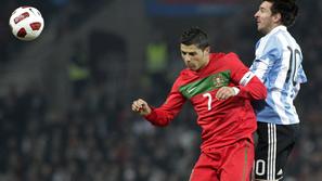 Vse oči so bile na dvoboju med Portugalsko in Argentino usmerjene v Ronalda in M