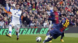 la liga barcelona getafe messi