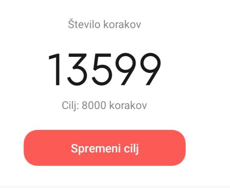 Število korakov delavke v Lidlu | Avtor: Facebook