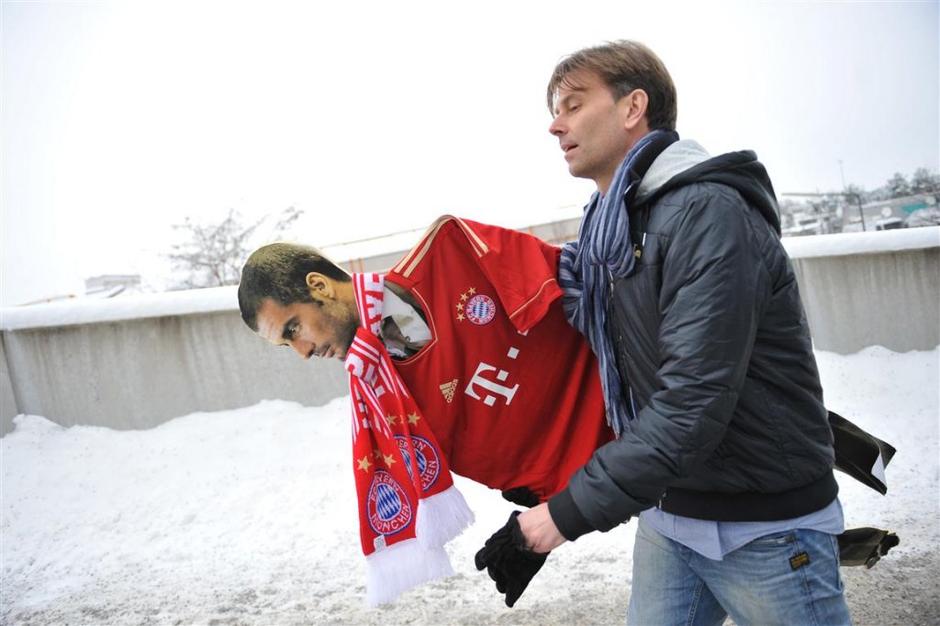 Guardiola Bayern München španski novinar lutka šal | Avtor: EPA