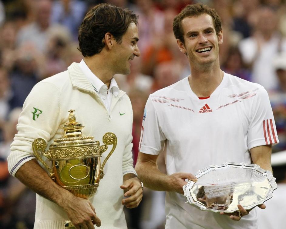 roger federer in andy murray wimbledon 2012