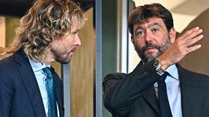 Pavel Nedved Andrea Agnelli