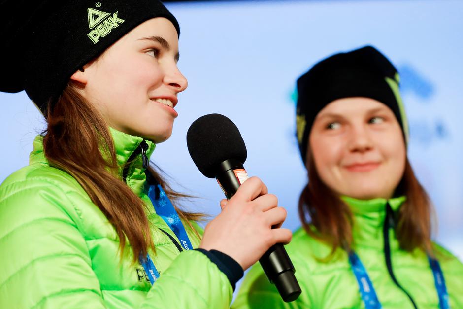 nika križnar ema klinec | Avtor: Stanko Gruden/STA