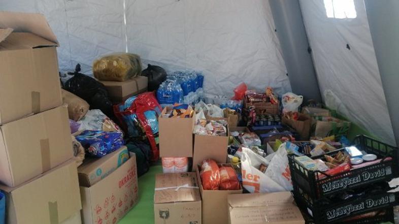 Zbiranje pomoči, Ukrajina, Kranj