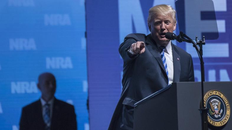 Donald Trump na konferenci NRA