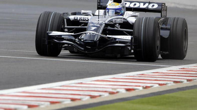Williamsov adut Nico Rosberg je po 13 dirkah na skupnem 14. mestu.