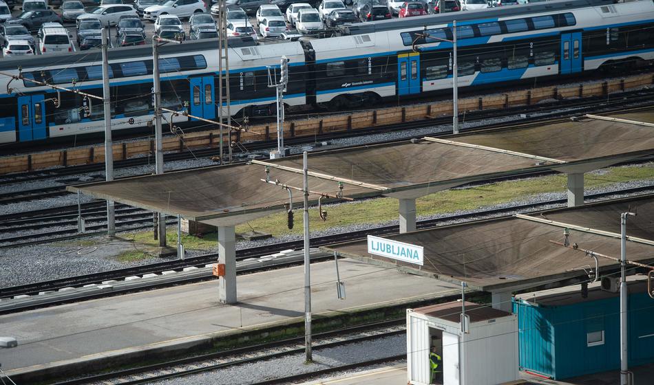 Znova spremembe na železniški postaji Ljubljana