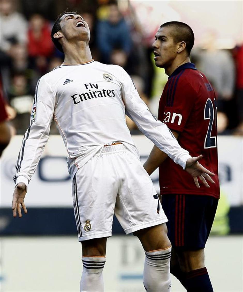 Ronaldo Silva Osasuna Pamplona Real Madrid Liga BBVA Španija liga prvenstvo | Avtor: EPA