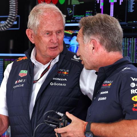Helmut Marko Christian Horner
