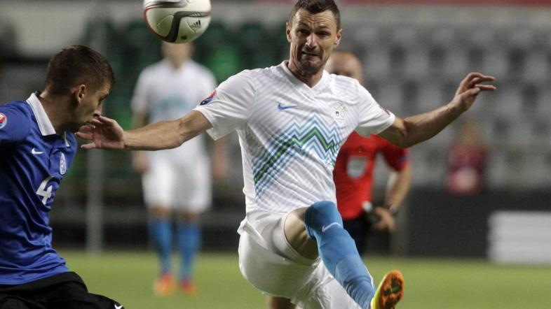 Novaković Igor Morozov Estonija Slovenija kvalifikacije za Euro 2016 Tallinn