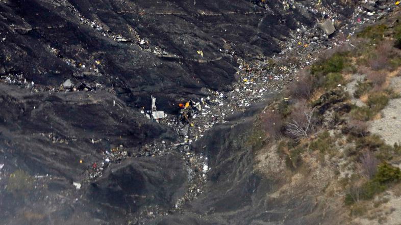 Nesreča v francoskih Alpah