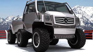 Mercedes-Benz hexawheel koncept.