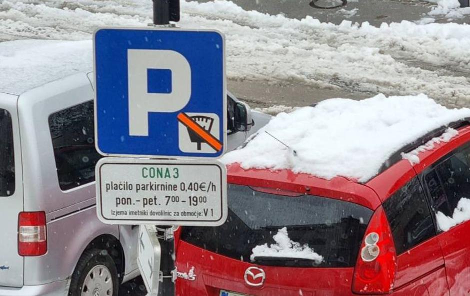 Parkirišče | Avtor: Poslal bralec