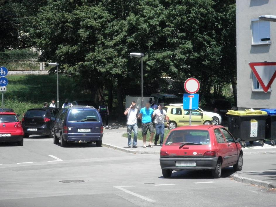 Moste, aretacija, policija