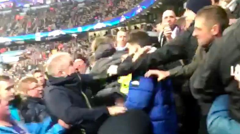 Man City Liverpool navijač pretep