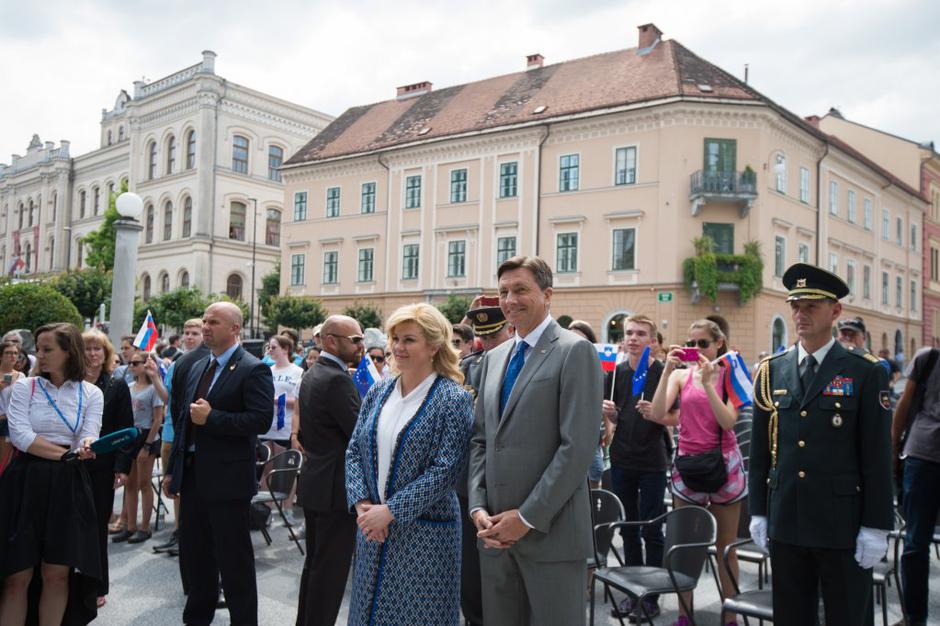 Kolinda in Pahor | Avtor: Anže Petkovšek
