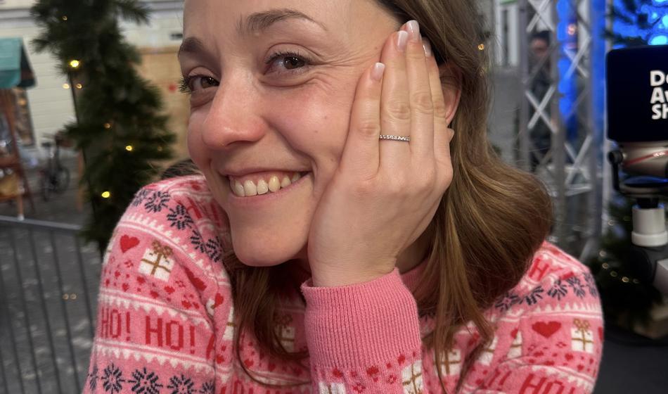 Anja Ramšak pokazala nosečniški trebušček