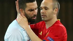 arda turan andres iniesta