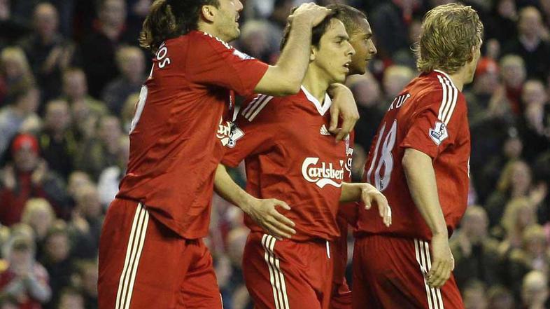 Igralci Liverpoola niso imeli večjih težav z West Hamom. (Foto: Reuters)