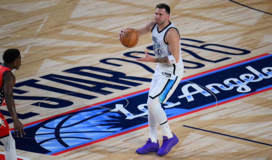 Luka nastopil na tekmi zvezd, tako se je odrezal (video)