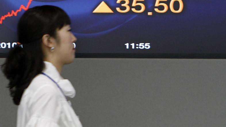 Vlagatelji živčno pogledujejo proti korejskemu polotoku. (Foto: Reuters)