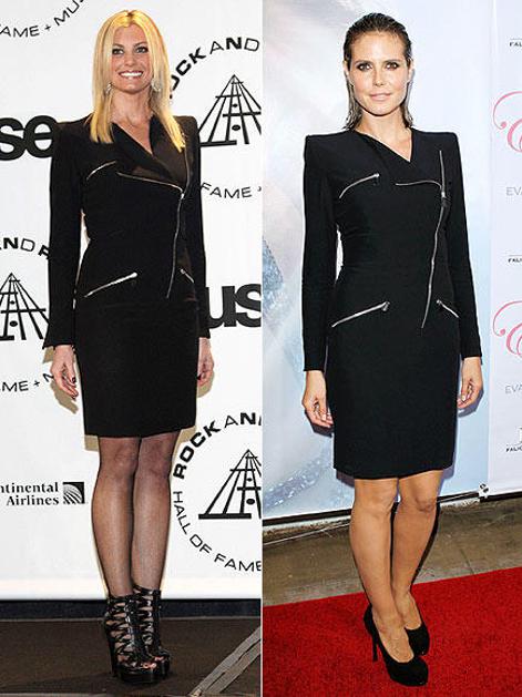 Faith Hill vs. Heidi Klum Alexander McQueen