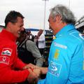 Michael Schumacher in Flavio Briatore